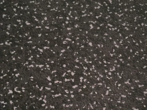 Tekercses vinyl (PVC), közületi, "STARDUST" fekete, beton mintás, 200cm