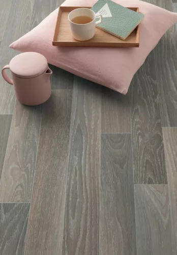 Tekercses vinyl (PVC), "BISCAY" modern, színes, fa mintás, 400cm