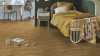 Tekercses vinyl (PVC), "HAZELNUT" natural, parketta mintás, 400cm