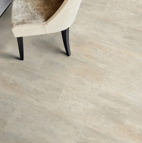 Tekercses vinyl (PVC), "MELBOURNE" szürke csempe mintás, 400cm