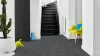 Tekercses vinyl (PVC), "MELBOURNE" antracit csempe mintás, 200cm