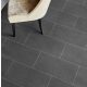 Tekercses vinyl (PVC), "MELBOURNE" antracit csempe mintás, 400cm