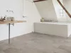 Tekercses vinyl (PVC) filc hátoldallal, "AMALFI" szürke, csempe mintás, 400cm