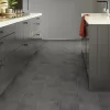 Tekercses vinyl (PVC) filc hátoldallal, "AMALFI" barna-szürke, csempe mintás, 400cm
