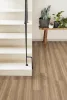 Tekercses vinyl (PVC) filc hátoldallal, "ESTATE-OAK" barna tölgy, fa mintás, 200cm