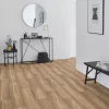 Tekercses vinyl (PVC) filc hátoldallal, "ESTATE-OAK" barna tölgy, fa mintás, 200cm