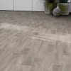 Tekercses vinyl (PVC) filc hátoldallal, "FRENCH-OAK" szürke francia tölgy, fa mintás, 200cm