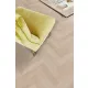 Tekercses vinyl (PVC), közületi, "ANCARES" grézs halszálka (Herringbone) mintás, 400cm