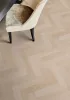 Tekercses vinyl (PVC), közületi, "ANCARES" grézs halszálka (Herringbone) mintás, 400cm