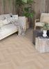 Tekercses vinyl (PVC), közületi, "ANCARES" grézs halszálka (Herringbone) mintás, 400cm