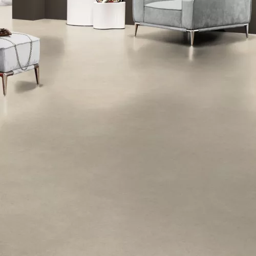 Tekercses vinyl (PVC), közületi, "SHELLSTONE" törtfehér beton mintás, 200cm