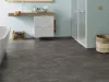 Tekercses vinyl (PVC), közületi, "STYLISH" sötét szürke beton mintás, 200cm