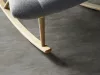 Tekercses vinyl (PVC), közületi, "STYLISH" sötét szürke beton mintás, 200cm