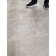 Tekercses vinyl (PVC), "PIETRA" grézs, csempe mintás, 200cm