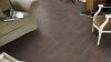 Tekercses vinyl (PVC), "AMBOISE" csokoládé tölgy, fa mintás, 400cm