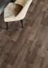Tekercses vinyl (PVC), "AUTHENTIC" sötétbarna tölgy, fa mintás, 400cm