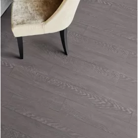   Tekercses vinyl (PVC), "BRUXELLES" szürke tölgy, fa mintás, 400cm