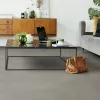 Tekercses vinyl (PVC), "FIBRA" gravel, beton mintás, 200cm