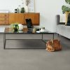 Tekercses vinyl (PVC), "FIBRA" gravel, beton mintás, 400cm