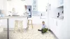 Tekercses vinyl (PVC), "MARBLE BIANCO" gold, modern, hexagon csempe mintás, 200cm