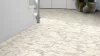 Tekercses vinyl (PVC), "MARBLE BIANCO" gold, modern, hexagon csempe mintás, 300cm