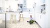 Tekercses vinyl (PVC), "MARBLE BIANCO" gold, modern, hexagon csempe mintás, 400cm