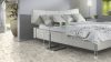 Tekercses vinyl (PVC), "MARBLE BIANCO" gold, modern, hexagon csempe mintás, 400cm
