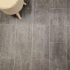 Tekercses vinyl (PVC), VÉGDARAB "MELBOURNE" noir, csempe mintás