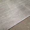 Tekercses vinyl (PVC), VÉGDARAB "MELBOURNE" noir, csempe mintás