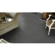 Tekercses vinyl (PVC), "NERO MARQUINE" black, beton mintás, 400cm