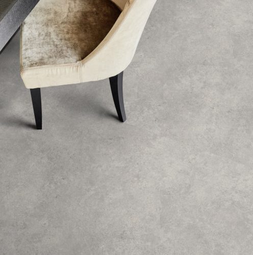 Tekercses vinyl (PVC), "ROCK" grey-black, beton mintás, 400cm