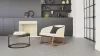 Tekercses vinyl (PVC), "TENDENZA" cool grey, beton mintás, 200cm