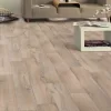 Tekercses vinyl (PVC) filc hátoldallal, "ARCADIA" szürke, fa mintás, 400cm