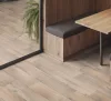 Tekercses vinyl (PVC) filc hátoldallal, "ARCADIA" szürke, fa mintás, 400cm