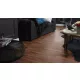 Tekercses vinyl (PVC) filc hátoldallal, "EXOTIC" barna tölgy, fa mintás, 400cm