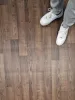 Tekercses vinyl (PVC) filc hátoldallal, "EXOTIC" barna tölgy, fa mintás, 400cm