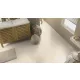 Tekercses vinyl (PVC) filc hátoldallal, "METROPOLITAN" ivory, cement mintás, 200cm