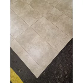   Tekercses vinyl (PVC), "4306-271" bézs csempe mintás, 140x400 végdarab