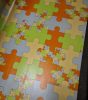 Tekercses vinyl (PVC), "4245-470" puzzle mintás, 300cm