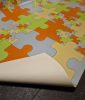 Tekercses vinyl (PVC), "4245-470" puzzle mintás, 300cm