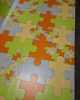 Tekercses vinyl (PVC), "4245-470" puzzle mintás, 300cm