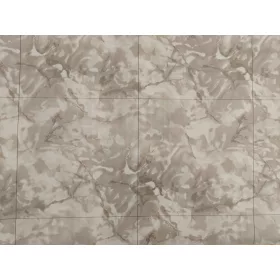   Tekercses vinyl (PVC), "OMEGA" 0.8 mm, szürke, márvány csempe mintás, 200cm