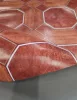 Tekercses vinyl (PVC), "OMEGA" 0.8 mm, terrakotta, csempe mintás, 200cm