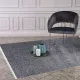 Peri nyomott mintás mosható szőnyeg, 3D felület, puha, szürke, 120x160cm