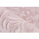 Peri nyomott mintás mosható szőnyeg, 3D felület, puha, pink, 160x220cm