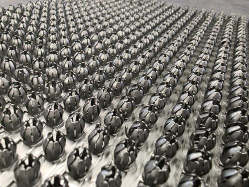 QUEENS szürke műanyag lábtörlő, tüskés, kaparó, sárleszedő, 60x80cm