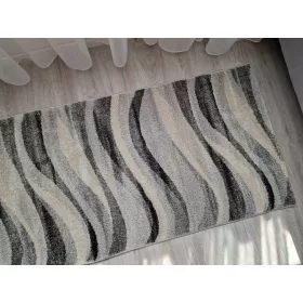 RIO "889" modern szőnyeg, puha, szürke, 60x110