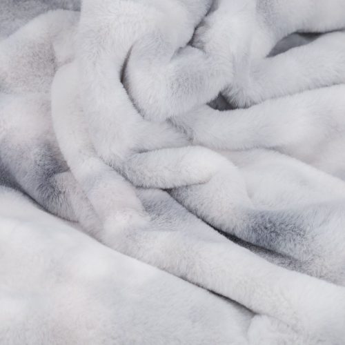 Ritmo műszőrme takaró, pihe-puha, ezüst, 150x200cm