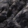 Ritmo műszőrme takaró, pihe-puha, fekete, 150x200cm