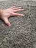 EXCELSIOR selymes, zöldes-szürke padlószőnyeg, prémium, thermo, 400cm   (SATINO)
